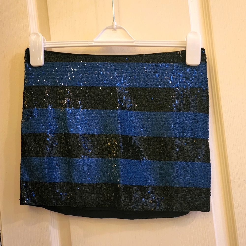 Haute Hippie sequin mini skirt